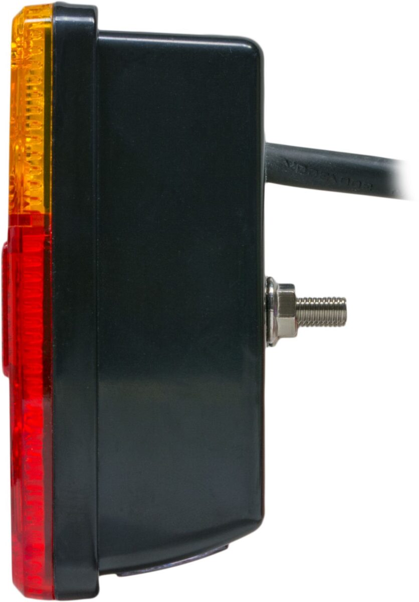 Feu arrière Fabrilcar avec porte-plaque Knott 421529.001