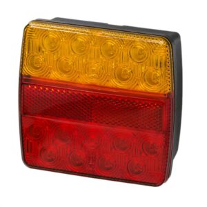 Feu arrière Fabrilcar avec porte-plaque Knott 421529.001