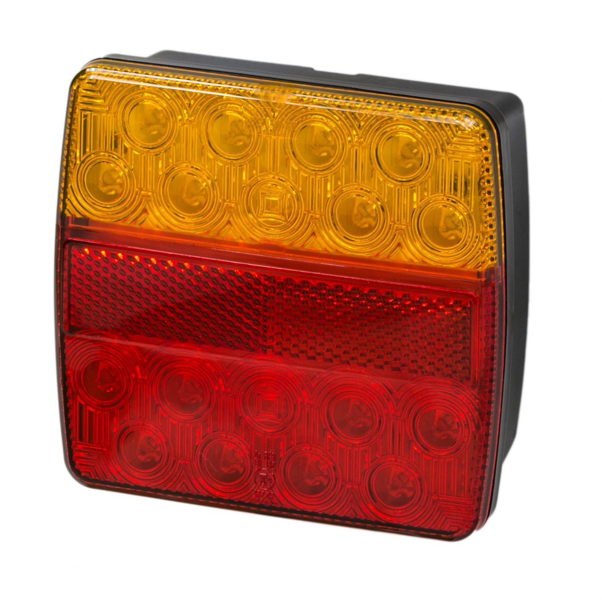 Feu arrière Fabrilcar avec porte-plaque Knott 421529.001