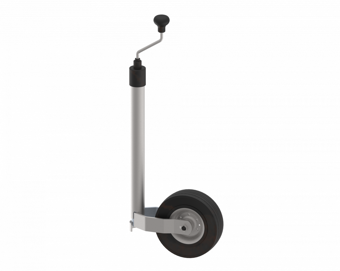 Roue jockey TK48 avec peson électronique Knott 424098.001