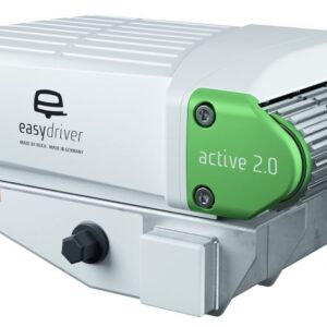 Easydriver — Zul. Gesamtgewicht kg: 2000 1200; Steigfähigkeit* Strom- Gewicht % aufnahme kg: 15 20 A 33,00 28 Knott 424339.001