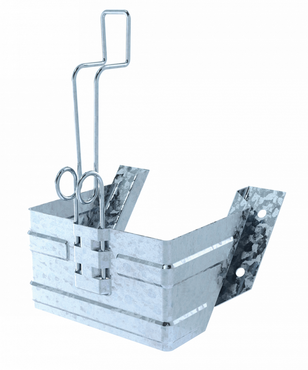 Support cale de roue G36 tôle galvanisée Knott 425768.001
