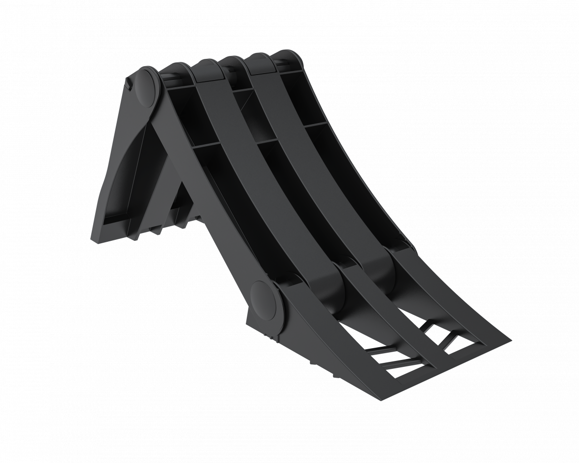 Cale de roue G36 pliable plastique noir (pièce) Knott 425778.001