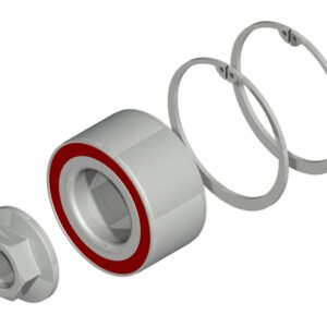 Roulement à billes compact kit Ø72mm Knott 47306V