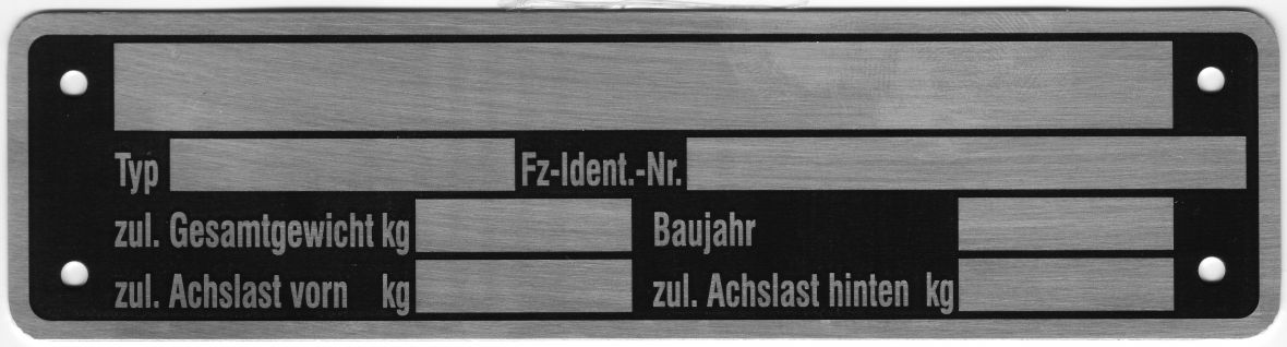 Plaque de charge d’appui adhésive 65x30mm 100kg Knott 416700.001