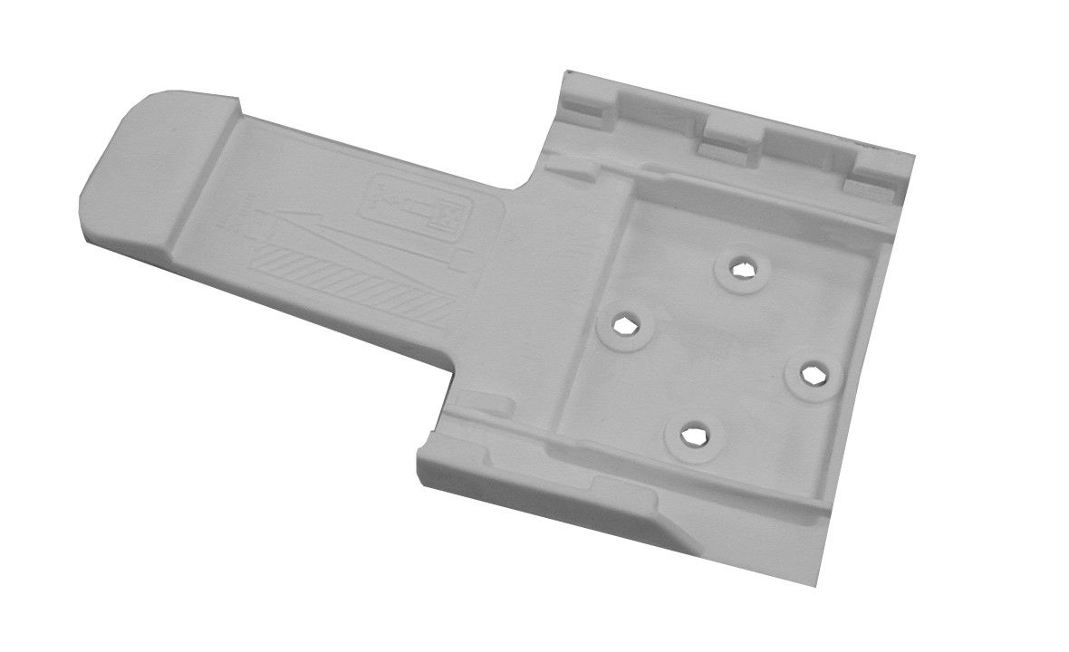 Support de cale de roue plastique blanc Knott 4803319X