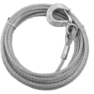Câble acier avec crochet 12 m ; Ø 6 mm ; 410 kg Knott 412938.001