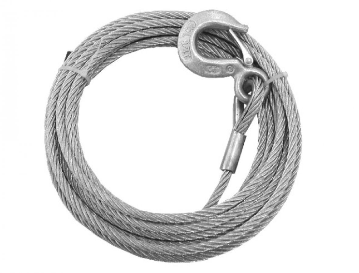 Câble acier avec crochet 12 m ; Ø 8 mm ; 700 kg Knott 410323.001