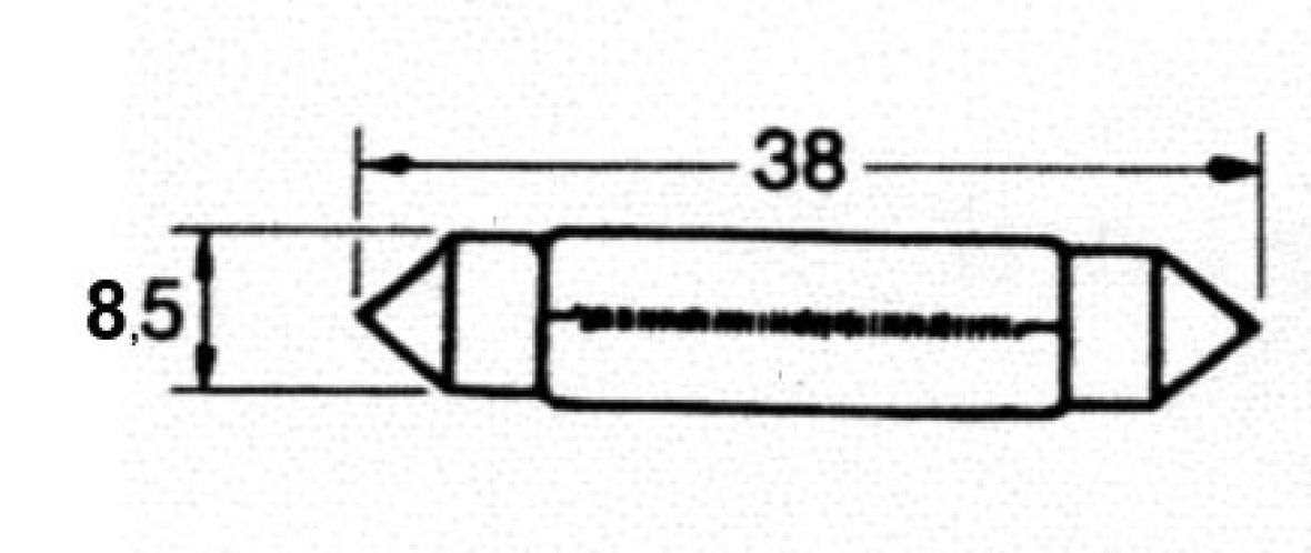 Soffitte 12V/10W Knott 4803699X