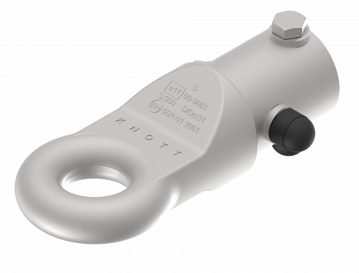 Anneau d&rsquo;attelage anglais Ø 45 mm Knott 575040.001