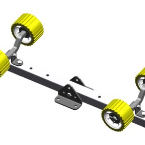 Sliprollensystem (Sliprollensysteme erweiterbar!) — Anzahl Rollen: 4; Farbe: gelb Knott 6B3510.003