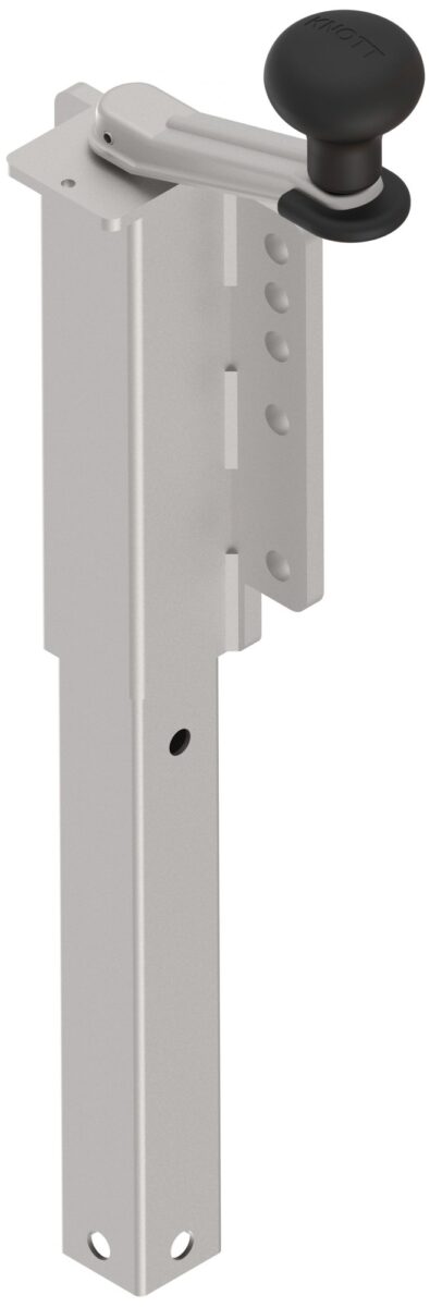 Béquille à manivelle carrée 40x40mm 200kg Knott 6D5473.001