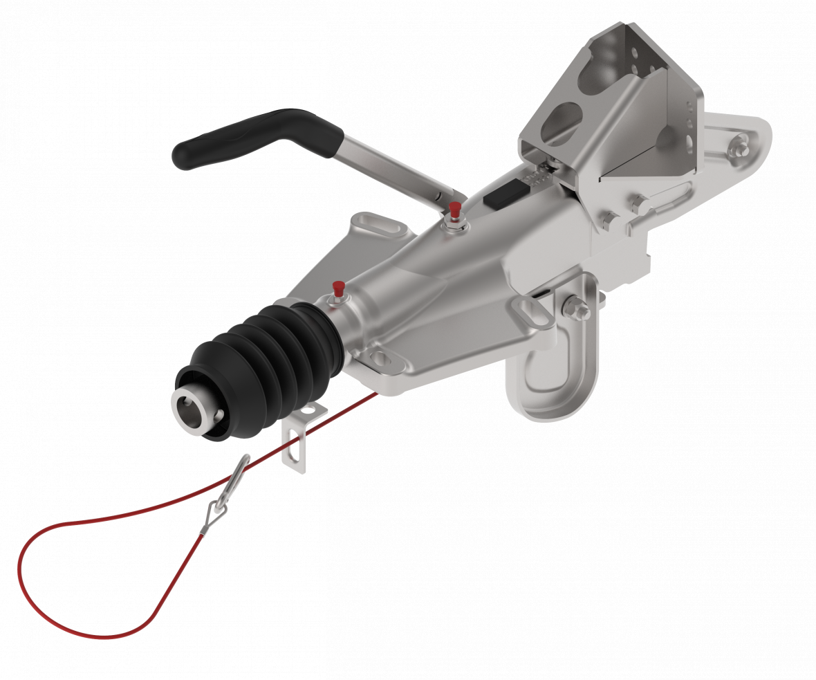 Roue jockey KFG30-A avec console Knott 202369.008