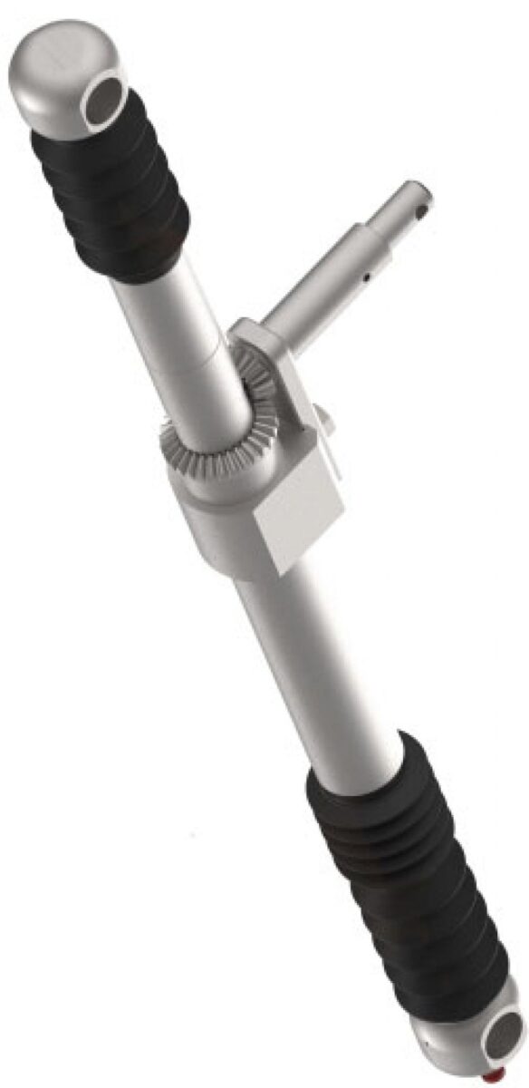 Commande de freinage à inertie, mécanisme de réglage complet pièce intermédiaire 500mm Knott 707470.001