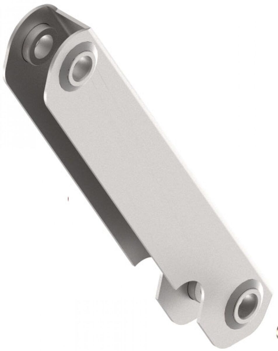 Commande de freinage à inertie, pièce intermédiaire complète partie supérieure Knott 708527.001