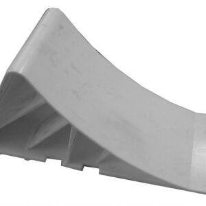 Cale de roue plastique 220x100x90mm blanc Knott 408616.001