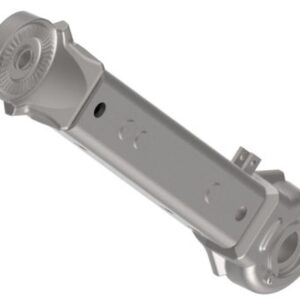 Commande de freinage à inertie, pièce intermédiaire coudée 700mm Knott 98836093