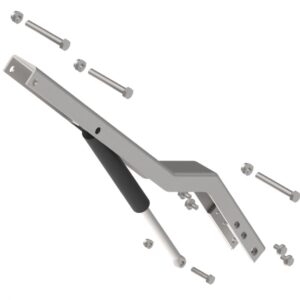 Commande de freinage à inertie, ensemble de levage complet 700mm Knott 9888259302