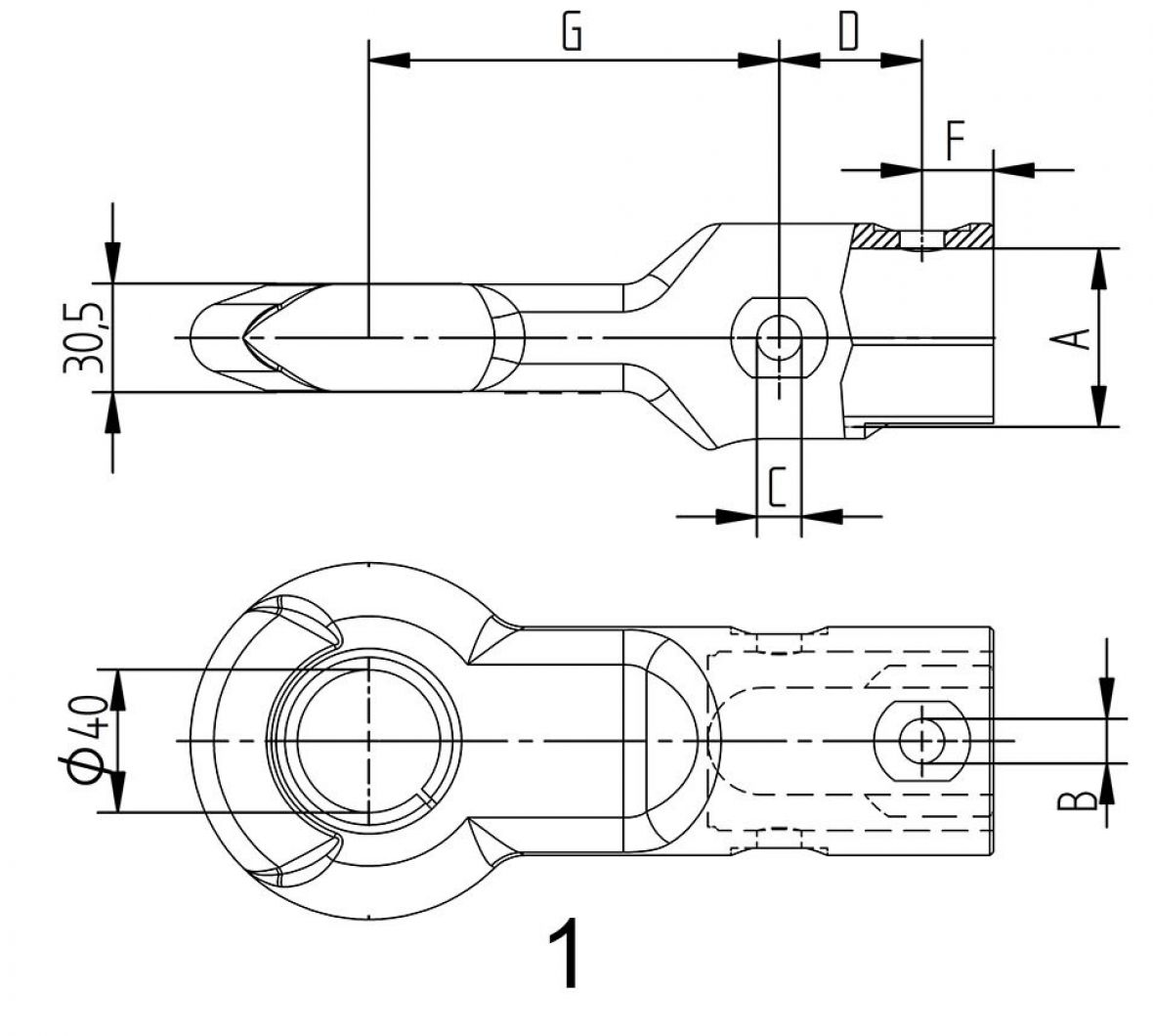Anneau d’attelage DIN Ø 50 mm Knott 98949393