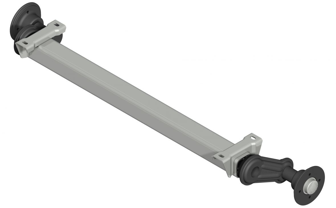 Essieu non freiné 850-1050kg 5×112 Knott B304184023
