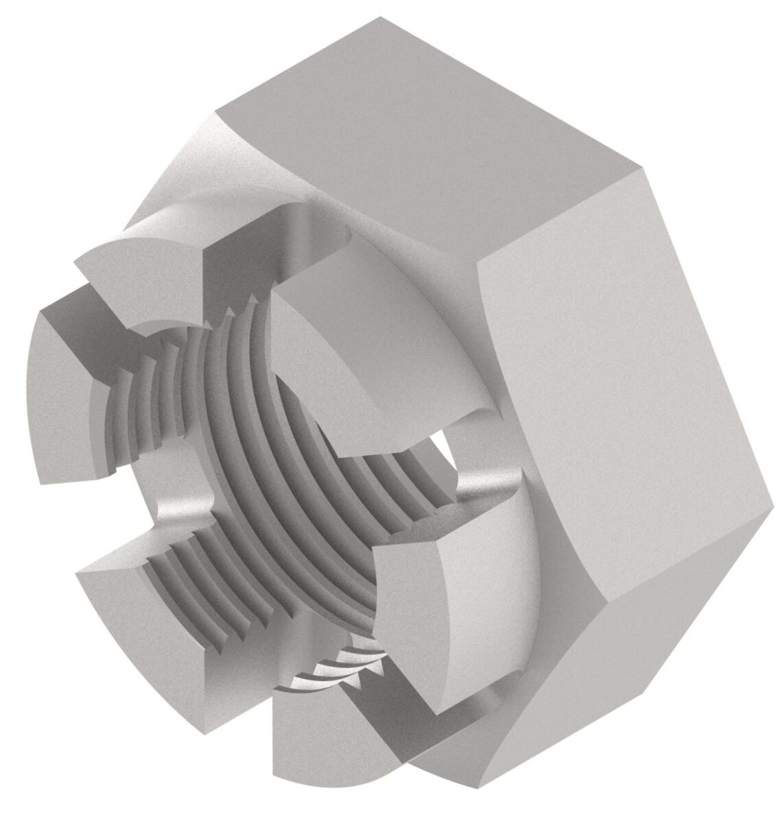 Écrou crénelé M20×1,5 Knott 406142.001