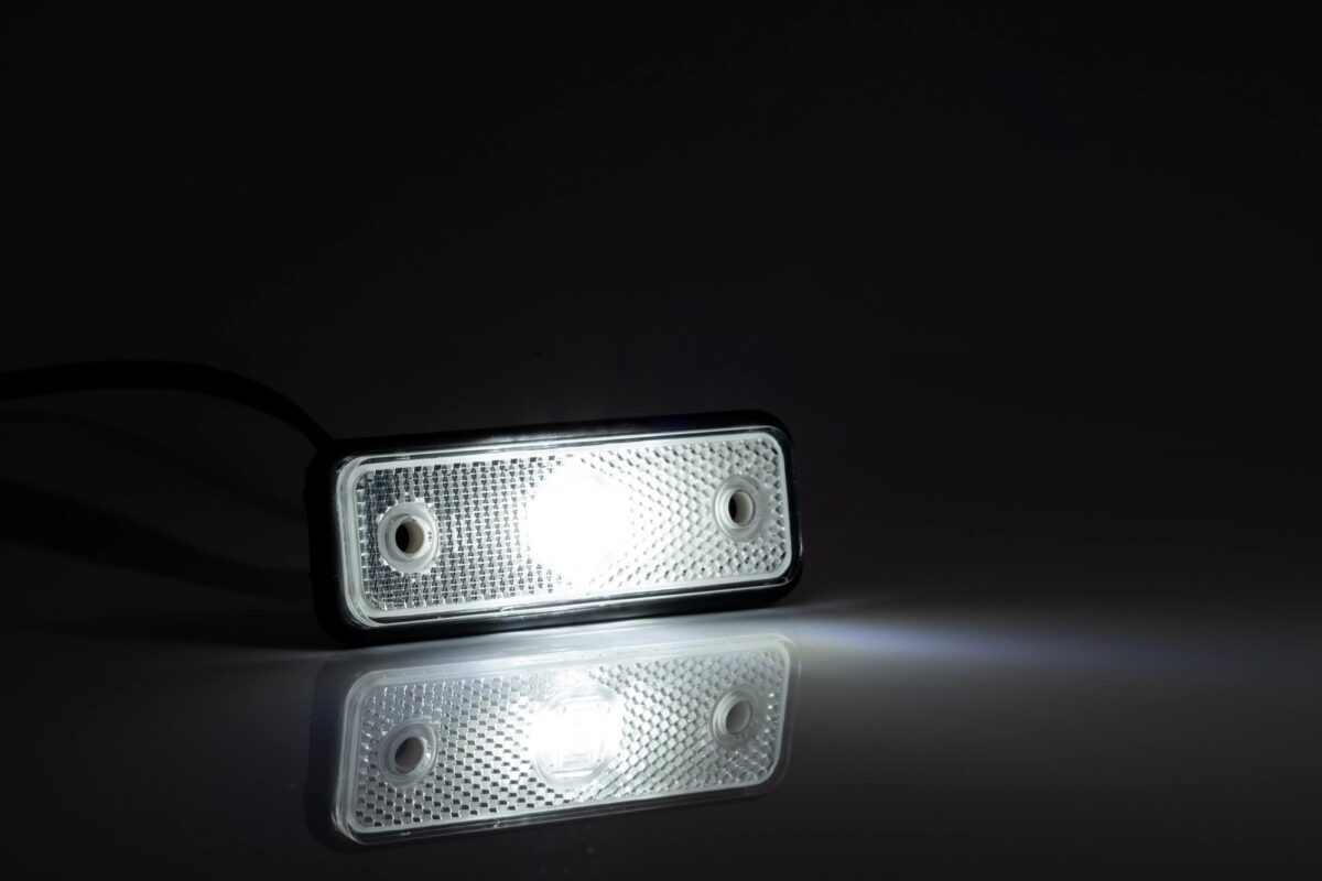 Feu de gabarit blanc LED 12-30 V Fristom FT-004 B LED