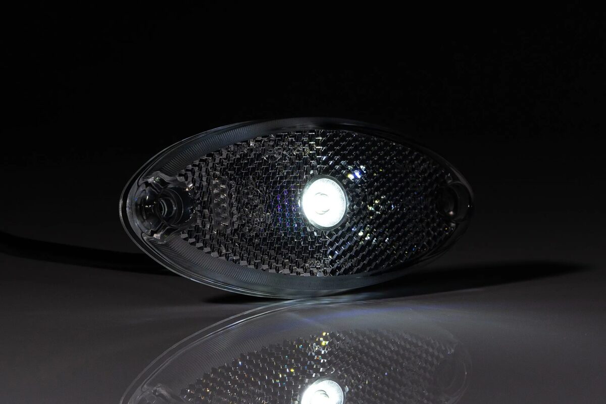 Feu de gabarit blanc LED 12-30 V Fristom FT-061 B LED