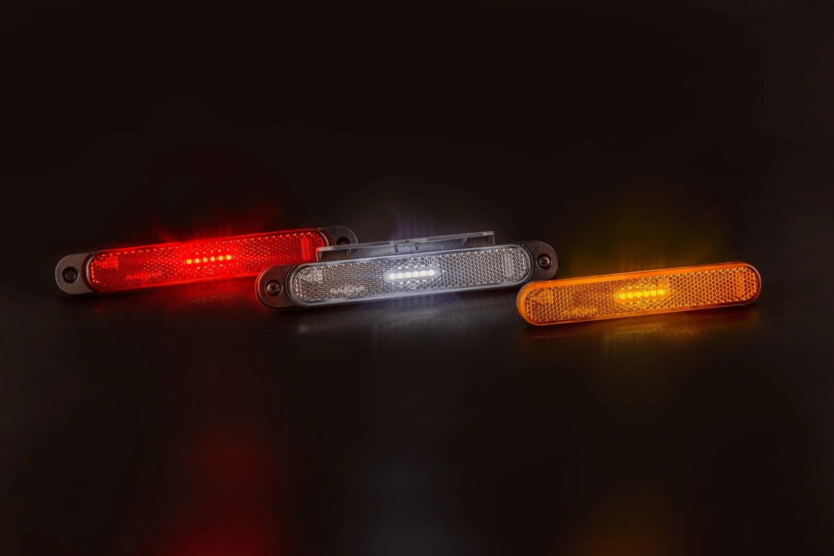 Feu de gabarit blanc LED 12-30 V Fristom FT-065 B LED