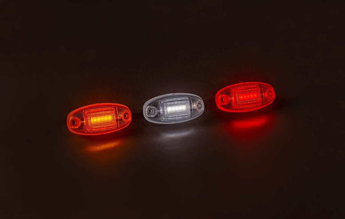 Feu de gabarit blanc LED 12-30 V Fristom FT-068 B LED