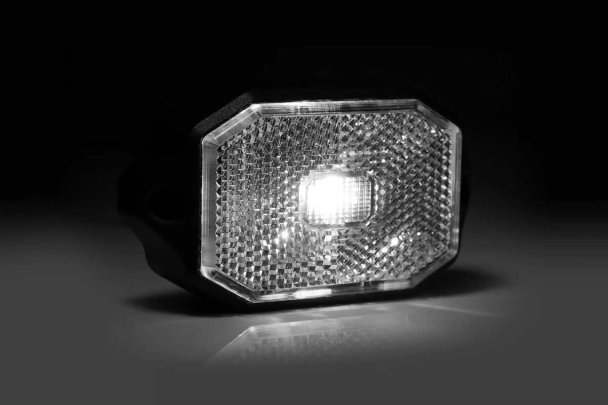 Feu de gabarit blanc LED 12-30 V Fristom FT-069 B LED