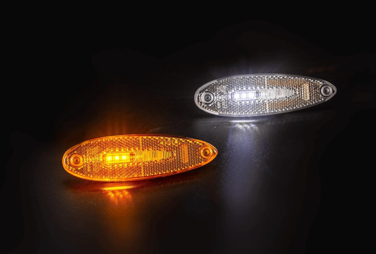 Feu de gabarit orange LED 12-30 V Fristom FT-076 Z LED