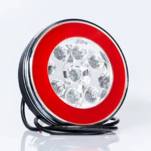 Feu arrière LED 2 fonctions 12-24 V — baïonnette 5 broches Fristom FT-111 LED BAJONET