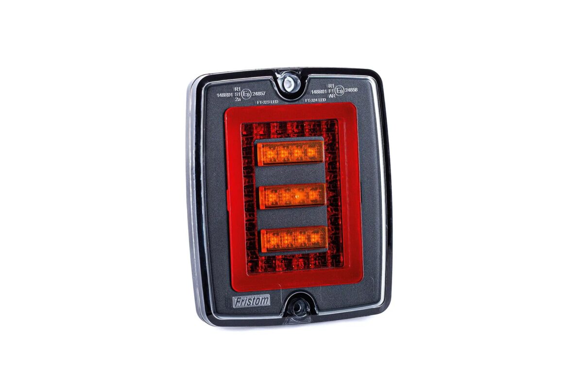 Cadre simple pour les feux FT-323 LED et FT-324 LED Fristom FT-323/324 FR1