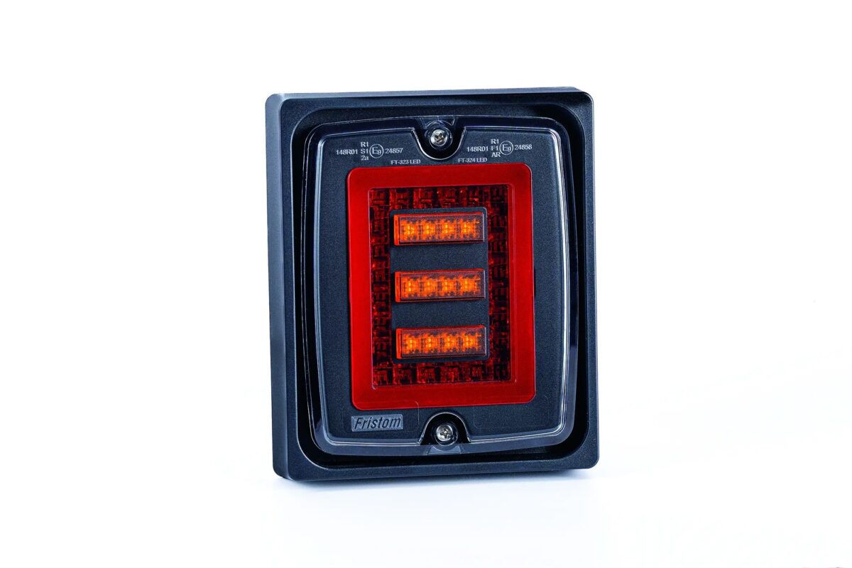 Cadre simple pour les feux FT-323 LED et FT-324 LED Fristom FT-323/324 FR1