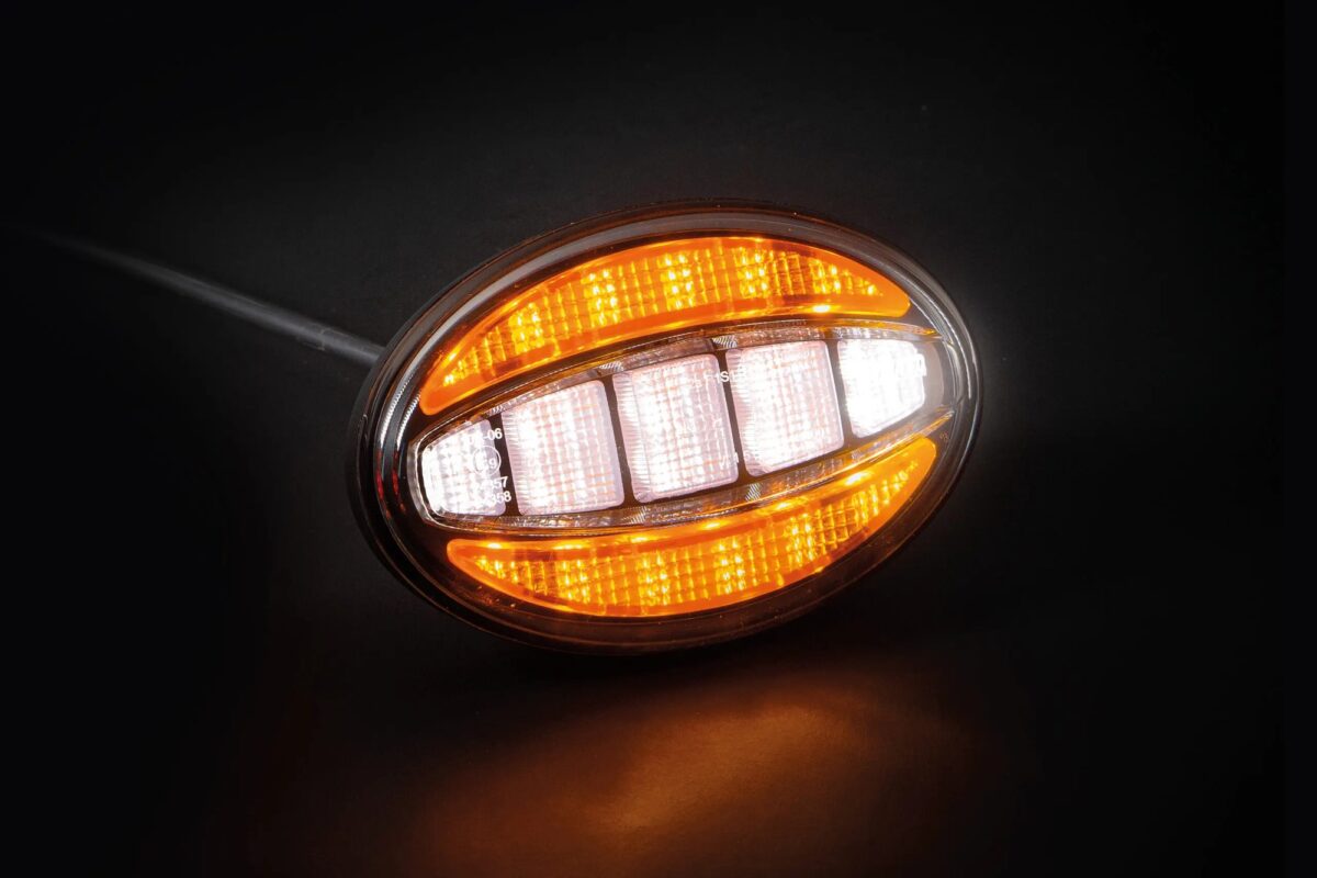 Support pour montage latéral des feux FT-356 LED IND Fristom FT-356 IND SIDE HOLDER