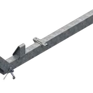 Timon réglable en hauteur avec profil timon — porte-à-faux 2 130 mm, longueur totale 3 260 mm AL-KO 20061522