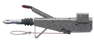 Commande de freinage diam.carré 251 S avec anneau DIN — anneau DIN, combinable 2361 AL-KO 242960