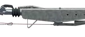 Commande de freinage diam. carré 2,8 VB avec tête d&rsquo;attelage AK 351 — combinable au frein de roue 1637 / 2051 AL-KO 1251945