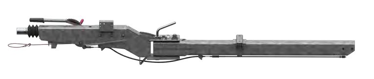 Timon coudé freiné sans accrochage — C 2 137 mm, A 3 690 mm AL-KO 20057360