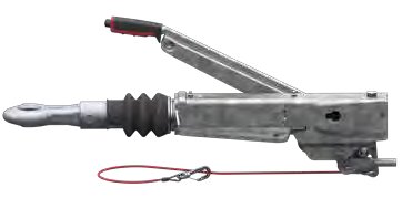 Commande de freinage à semelle en V 161 S — charge 100 kg, version haut, accrochage Anneau DIN AL-KO 242935