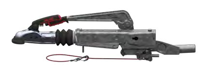 Commande de freinage à semelle en V 161 S — 950-1600 kg, charge à la rotule 100 kg, version haut, combinable oui, accrochage AK 161 AL-KO 1253076