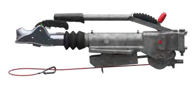 Commande de freinage à semelle en V 3 000 kg — compatible frein 2361 AL-KO 1251464