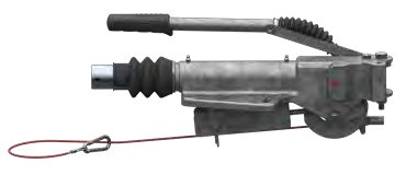 Commande de freinage à semelle en V 3 000 kg — compatible frein 2361 AL-KO 1224125