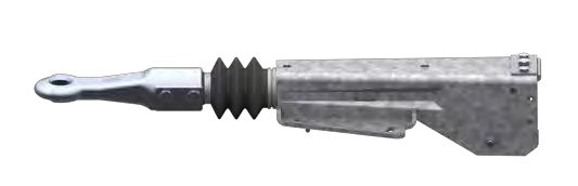 Commande de freinage avec semelle en V — type 45 ZA, PTAC 3500-4500 kg, bielle bas à partir de 16°, anneau DIN Ø 40 AL-KO 1251745
