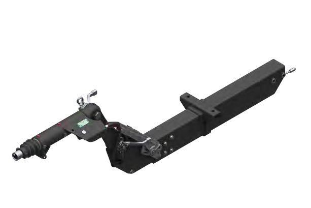 Timon complet pour frein de roue 1637 / 2051 — porte-à-faux 1 550 mm, longueur totale 2 658 mm AL-KO 20059804