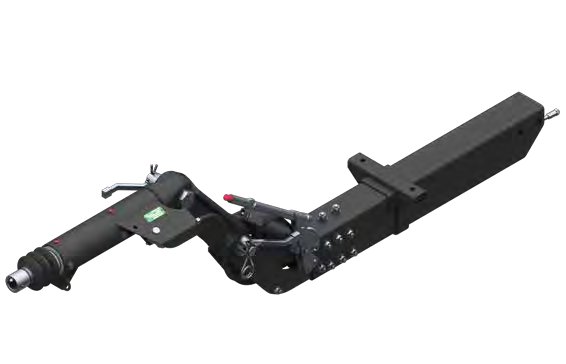 Commande de freinage complète avec timon monté (sans pièce d’accrochage) — Longueur porte-à-faux 2 750 mm, longueur totale 4 050 mm, pour frein de roue 2361 AL-KO 20059918