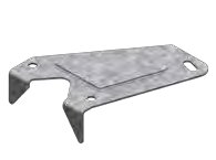 Tôle de protection de flèches — pour commande de freinage avec semelle en V montage en bas types 161 S, 251 S, 251 G AL-KO 2381620002