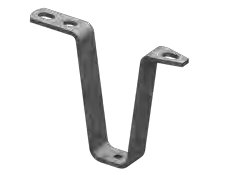Béquille — pour commandes de freinage avec semelle en V montage en haut et en bas AL-KO 217132