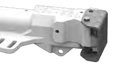 Bride centrale — pour commande de freinage Profi 3500 AL-KO 1224146