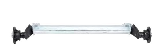 Essieu non freiné 1 500 kg — voie 1 980 mm, EAB 1 530 mm AL-KO 20056918
